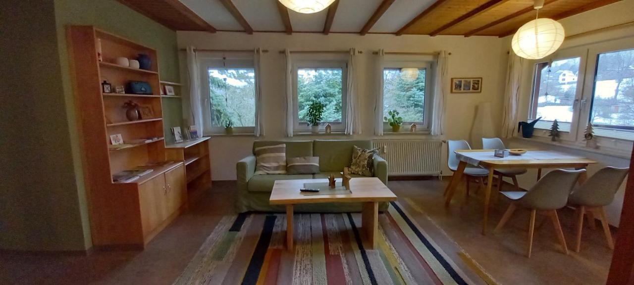Saalfeld Saale Ferienhaus "Am Schleifenbach" מראה חיצוני תמונה