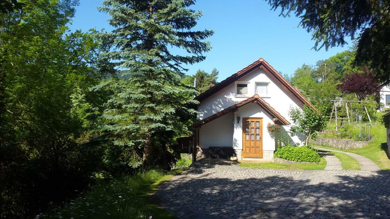 Saalfeld Saale Ferienhaus "Am Schleifenbach" מראה חיצוני תמונה